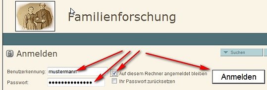 Anmeldung