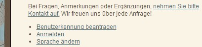 Anmeldung